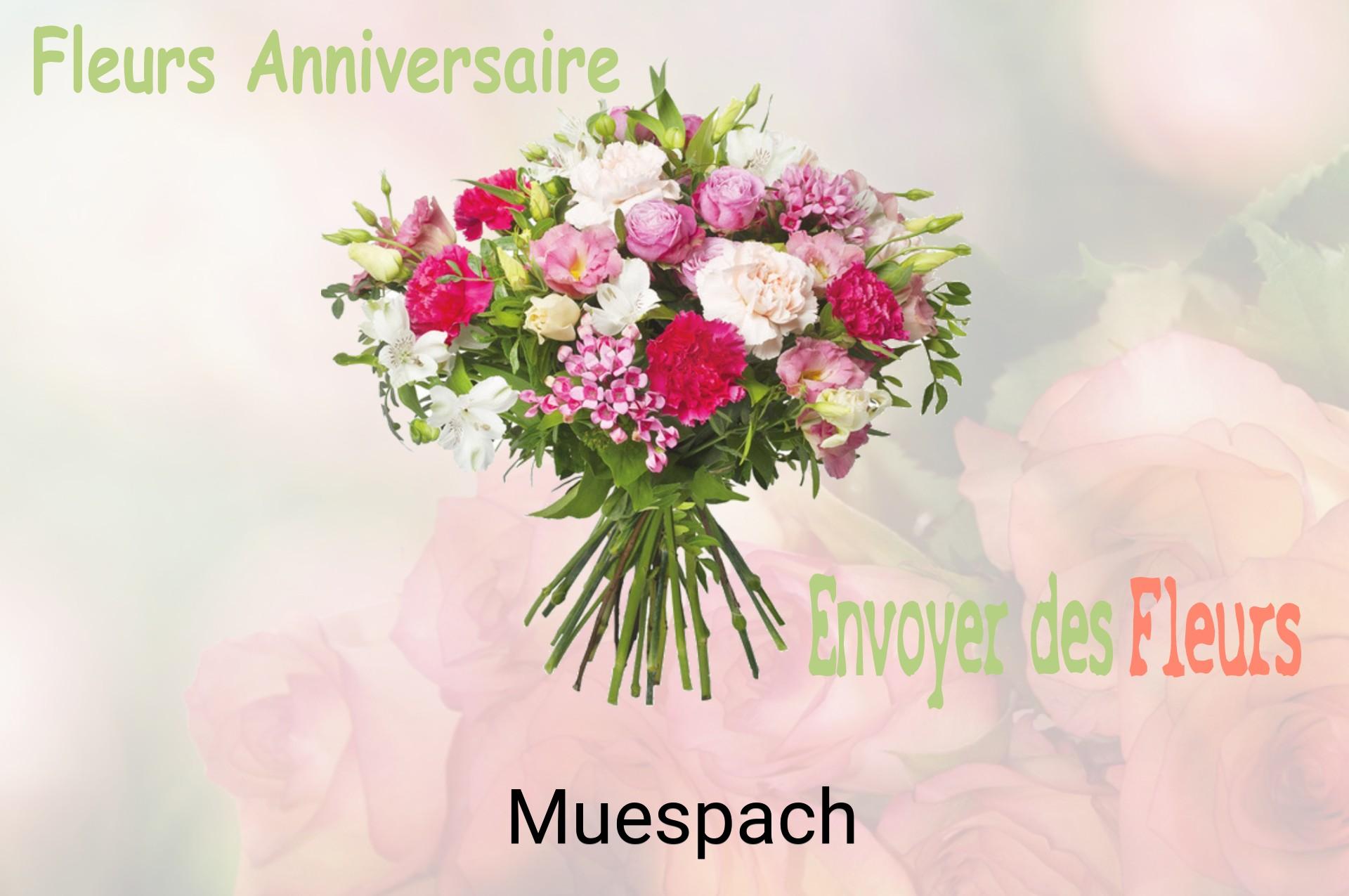Bouquet de fleurs d’anniversaire livré à Muespach